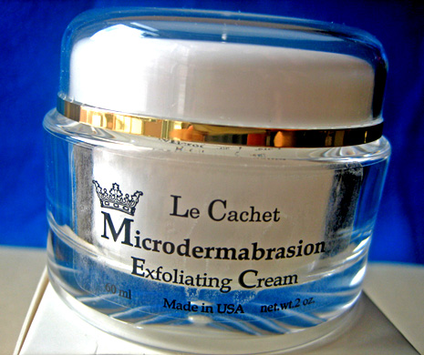 Microdermabrasion cream